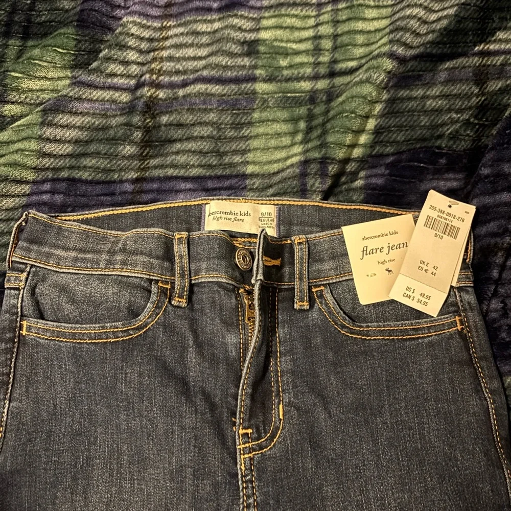 Abercrombie Kids Blue and Black Jeans - Picture 5 of 5